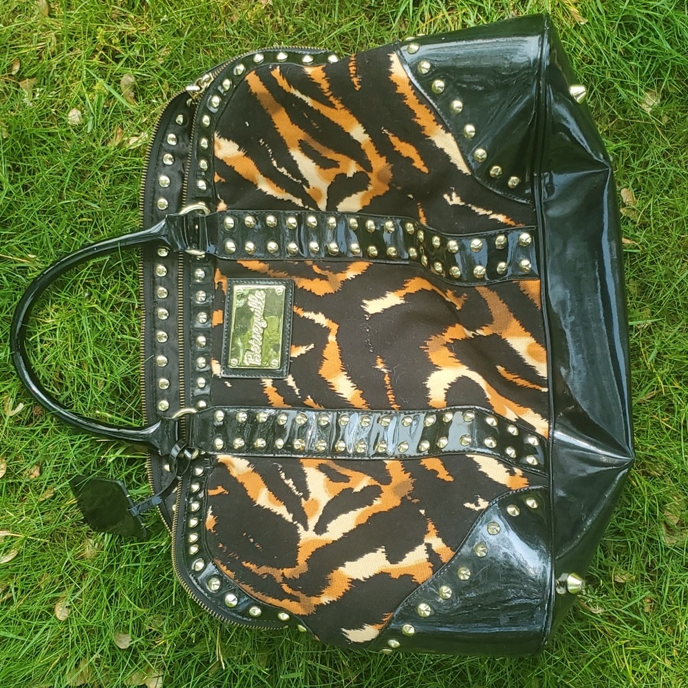 Betseyville by Betsey Johnson Tiger Print Purse